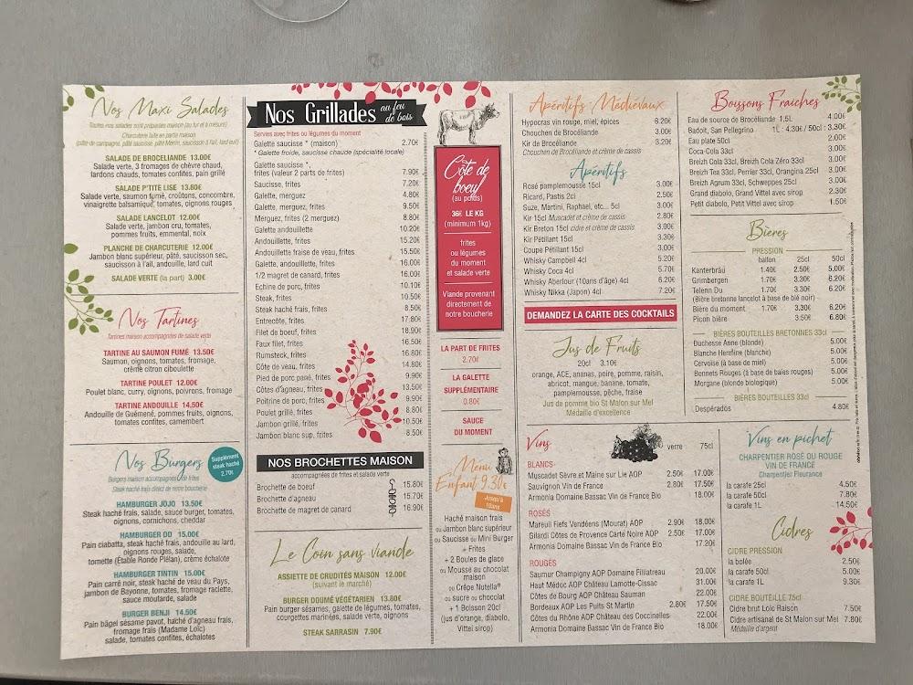 Terrasse de l'abbaye - Menu Image 4