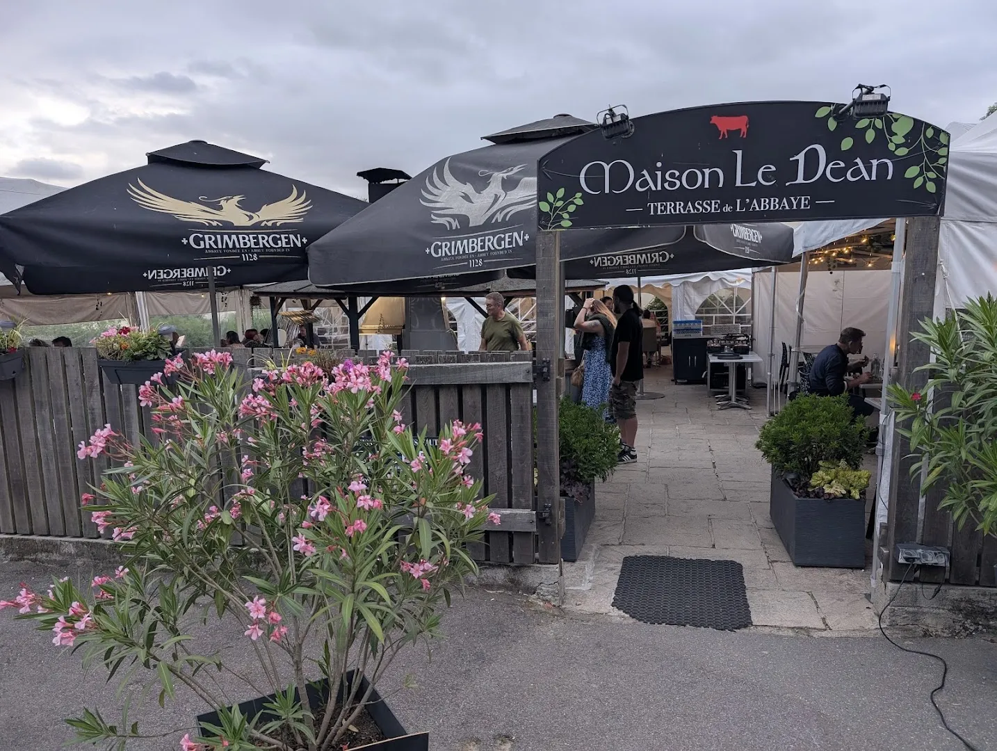 Terrasse de l'abbaye